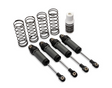 TRA3760-GRAY – Amortisseurs Ultra Longs gris avec ressorts & entretoises (Long Gray Ultra Shocks with Springs & Spacers) – Univers RcLoisirs