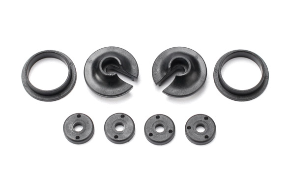 TRA3768 – Jeu de retenues de ressort et têtes de piston (Spring Retainer & Piston Head Set) – Univers RcLoisirs