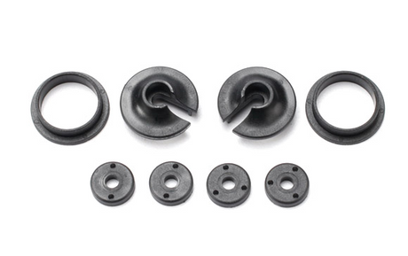 TRA3768 – Jeu de retenues de ressort et têtes de piston (Spring Retainer & Piston Head Set) – Univers RcLoisirs