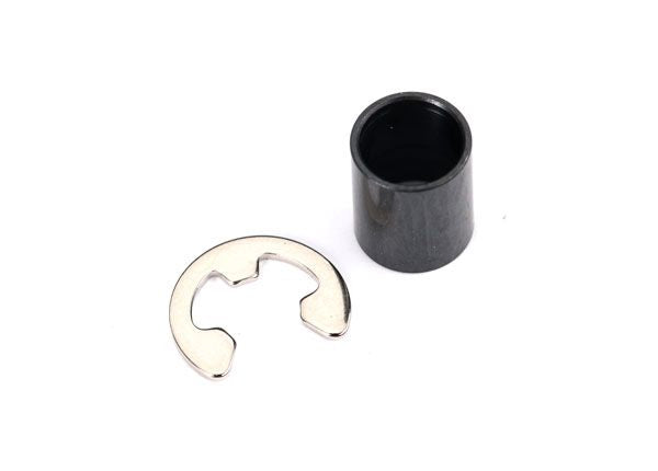 TRA7878X entretoise d'arbre moteur Traxxas en acier avec E-clip pour moteur Velineon 1200XL, compatible avec X-Maxx, X-Maxx Ultimate, XRT et XRT Ultimate.