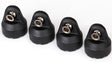 TRA8361 – Bouchons amortisseurs noirs (4) – Univers RcLoisirs