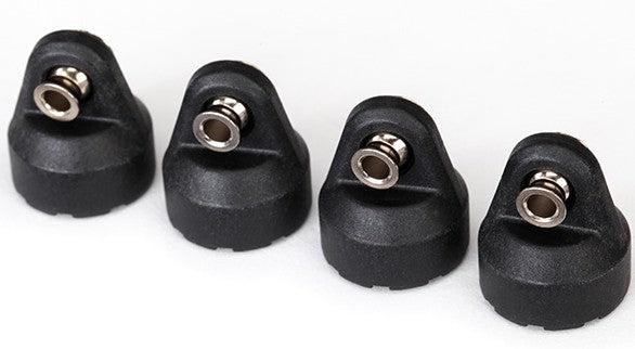 TRA8361 – Bouchons amortisseurs noirs (4) – Univers RcLoisirs