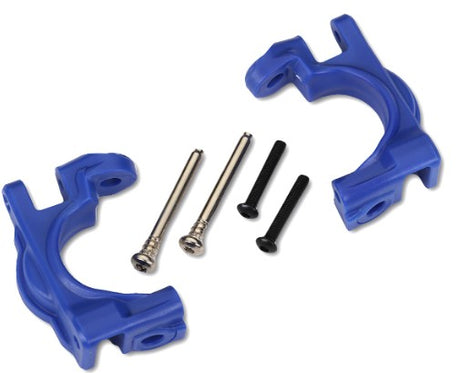 TRA9032X – C-hubs Extreme Heavy Duty bleus (L&R) – Univers RcLoisirs