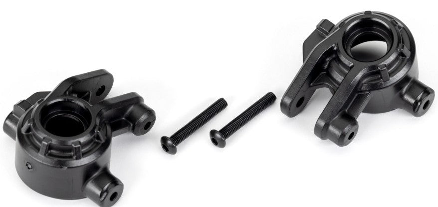 TRA9037 – Blocs de direction Extreme Heavy Duty noirs (L&R) – Univers RcLoisirs