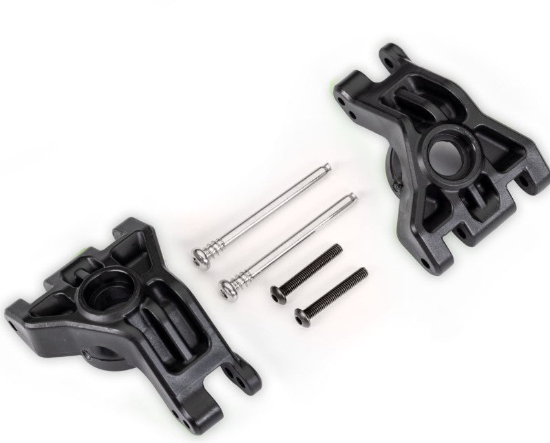 TRA9050 – Stub axle carriers Extreme Heavy Duty noir (gauche & droite) – Univers RcLoisirs