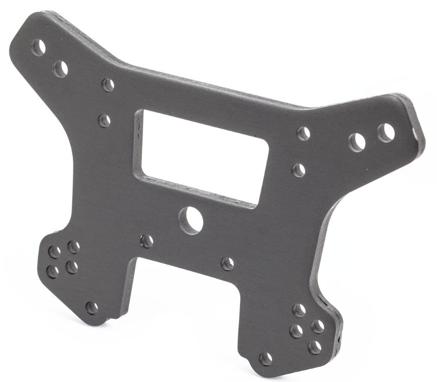 TRA9539A – Tour d’amortisseur avant 6061-T6 aluminium grise – Univers RcLoisirs