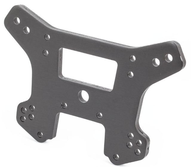 TRA9539A – Tour d’amortisseur avant 6061-T6 aluminium grise – Univers RcLoisirs