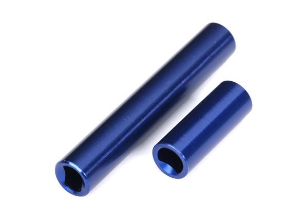TRA9852-BLUE arbres de transmission aluminium TRX-4M Traxxas bleus robustes pour meilleure efficacité et durabilité