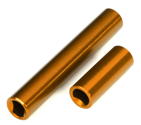 TRA9852-ORNG arbres de transmission aluminium TRX-4M Traxxas orange robustes pour meilleure efficacité et durabilité