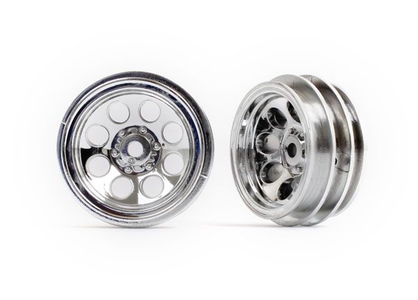 Roues-chrome-Traxxas-TRA9870-TRX-4M-1.0-look-scale-realiste-2-roues-compatible-TRX-4M-Univers-RcLoisirs