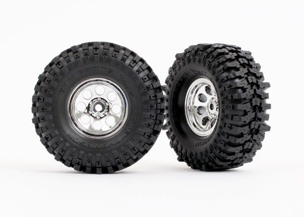 Roues-et-pneus-Traxxas-TRA9873-TRX-4M-1.0-chrome-avec-MT-Baja-Pro-XS-2.4x1.0-ameliore-traction-et-look-Univers-RcLoisirs