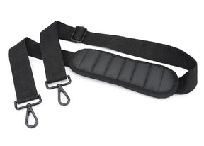 TRA9924 bandouliere Traxxas rembourree pour sac duffel 9917 offrant transport confortable et pratique pour equipement RC.