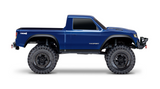 Traxxas, TRX-4 Sport, Clipless, 1/10, bleu, RTR, crawler, trail, essieux portiques, suspension GTS, Titan 550 21T, XL-5 HV, tout-terrain, scale crawler, modélisme RC, véhicule radiocommandé, nature, randonnée, marche à pied, exploration extérieure, franchissement, sentier, aventure, loisir mécanique, loisir technique, hobby modélisme, conduite hors route, performance tout-terrain, crawl technique