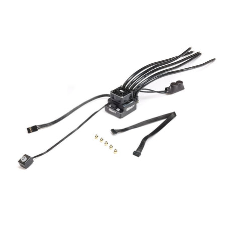 TRI-1079 ESC Trinity MX10 Gen3 160A avec microprocesseur 32-bit, puissance élevée et contrôle précis pour compétition RC 1/10.