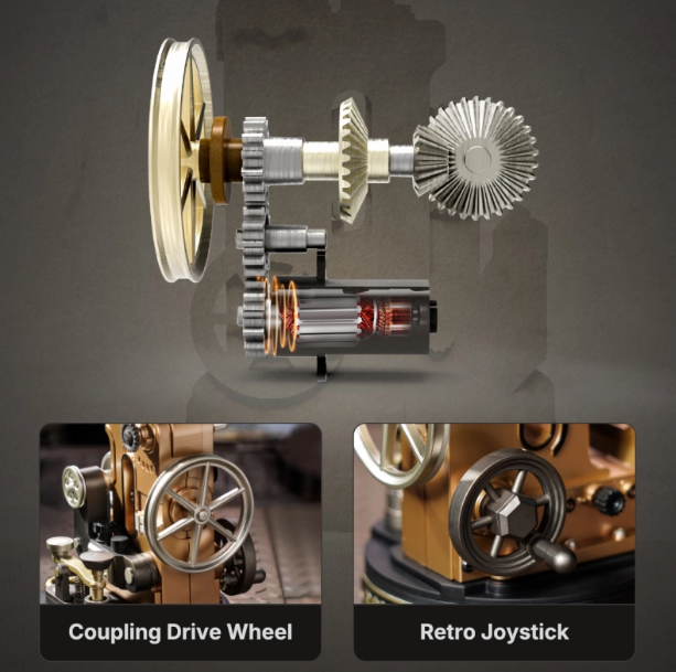 Télégraphe Morse mécanique - ROKR CGM02 – Puzzle 3D – Univers RcLoisirs