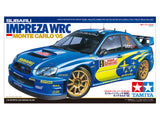 Tamiya 24281 – Subaru Impreza WRC Monte-Carlo 2005 – maquette automobile 1/24 avec détails de rallye et décalcomanies