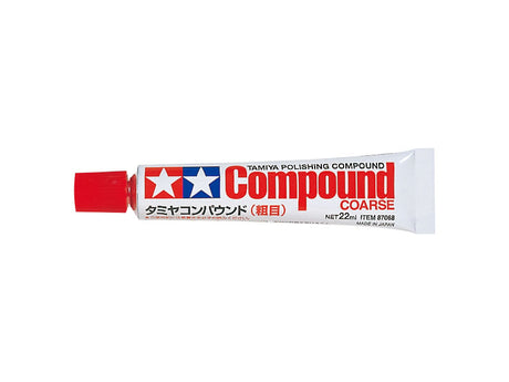 Tamiya 87068 – Pâte de polissage grossière / Polishing Compound Coarse – Univers RcLoisirs