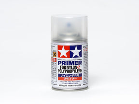Tamiya 87152 – Spray d’apprêt nylon/PP / Spray Primer for Nylon & Polypropylene – Univers RcLoisirs