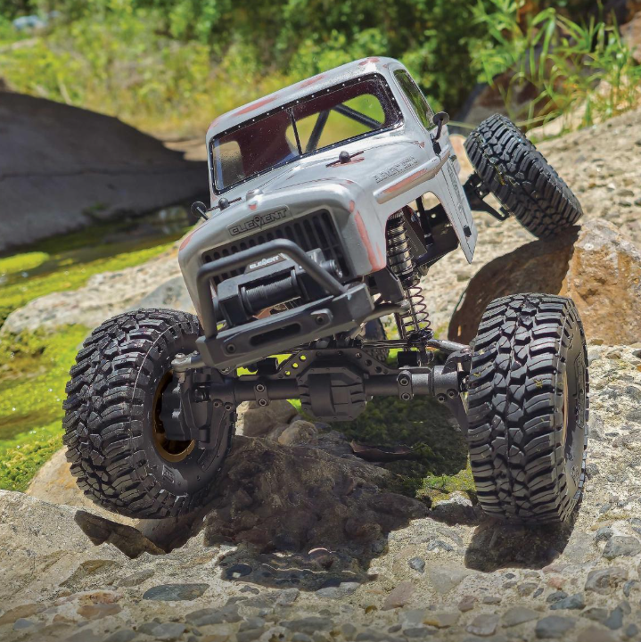 Team Associated ASC40130 – Enduro Ecto Portal Gray – 1/10 RTR 4WD Rock Crawler – Univers RcLoisirs