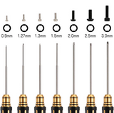 Tool-LSD39 Kit De Tournevis Hexagonaux HSS INJORA 7 Pièces