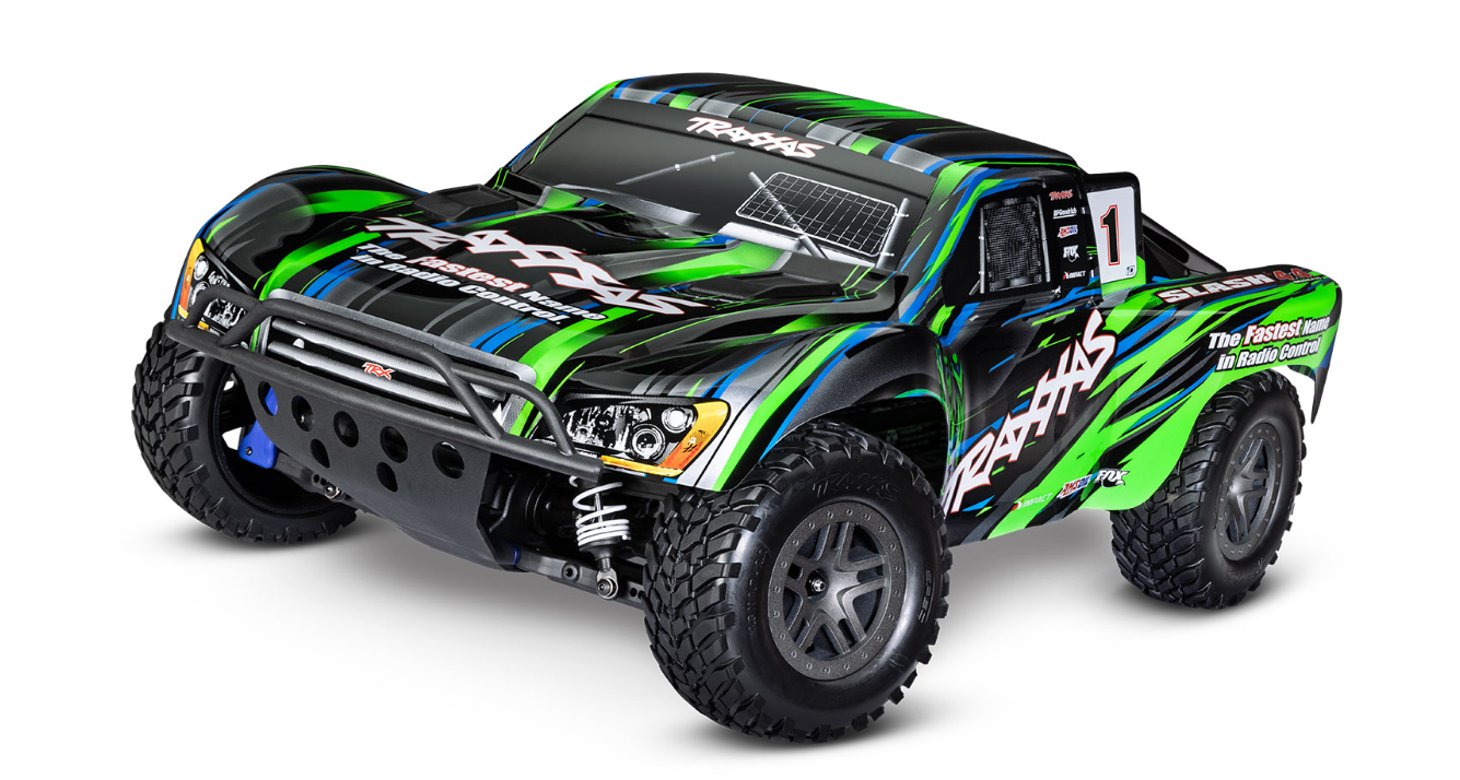 Traxxas TRA68154-4 – Slash BL-2s 1/10 4WD RTR Short Course – Univers RcLoisirs