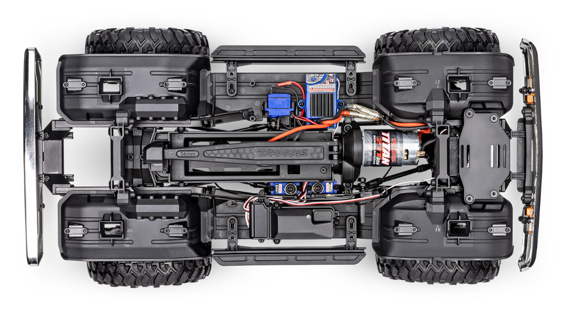 Traxxas TRA92086-4 – TRX-4 Chevrolet Blazer High Trail Edition – 1/10 RTR 4WD – Univers RcLoisirs