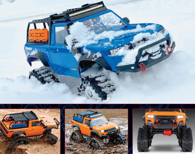 Traxxas TRX-4 Traxx Complete 8880 – Kit chenilles Deep-Terrain – Univers RcLoisirs