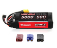 VEN15059 Batterie LiPo 3S 11.1V 5000 mAh 50C UNI 2.0