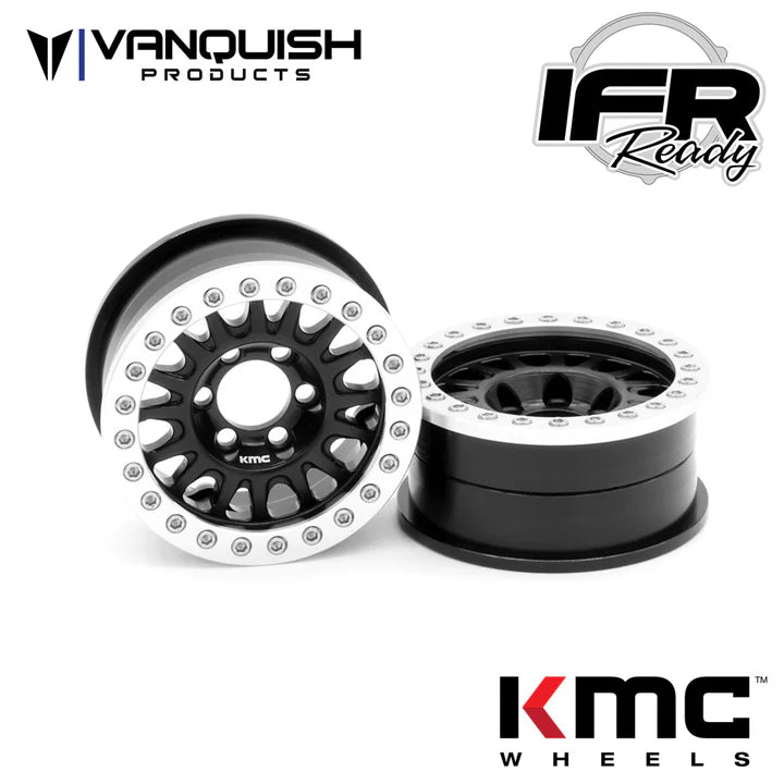 VPS07801 – Jantes KMC 1.9 KM445 Impact – Aluminium – 1/10 – Univers RcLoisirs