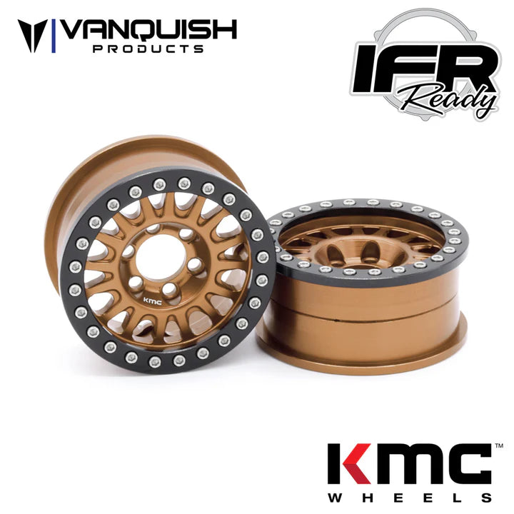 VPS07801 – Jantes KMC 1.9 KM445 Impact – Aluminium – 1/10 – Univers RcLoisirs