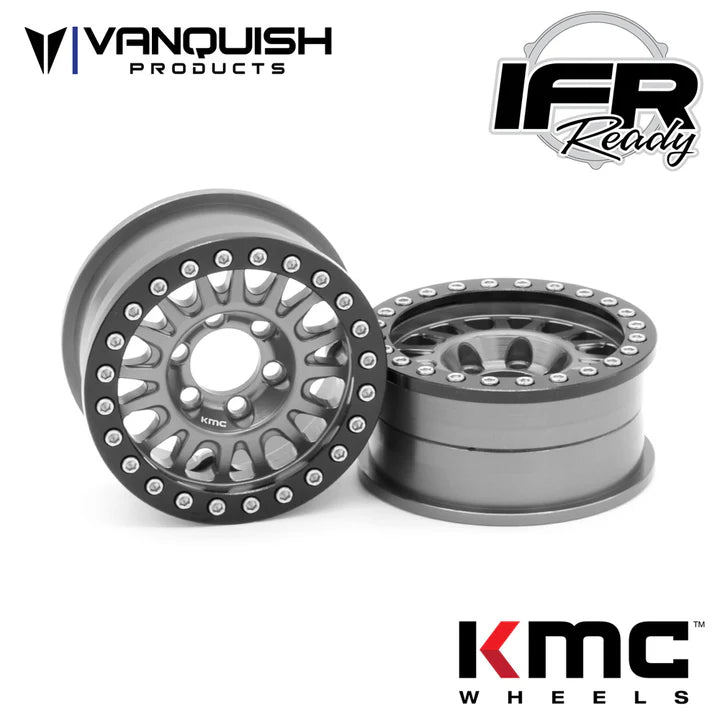 VPS07801 – Jantes KMC 1.9 KM445 Impact – Aluminium – 1/10 – Univers RcLoisirs