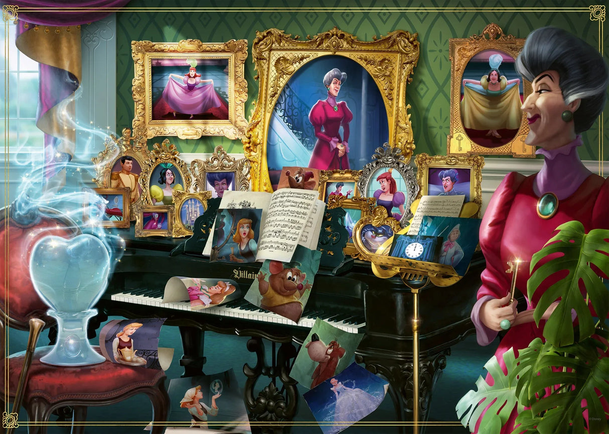 Vilains de Disney - Lady Tremaine – Casse-tête – 1000 pièces – Univers RcLoisirs
