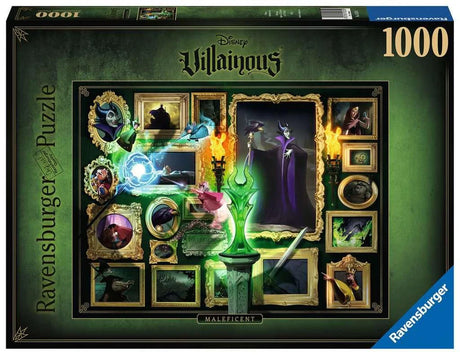 Vilains de Disney - Malefique – Casse-tête – 1000 pièces – Univers RcLoisirs