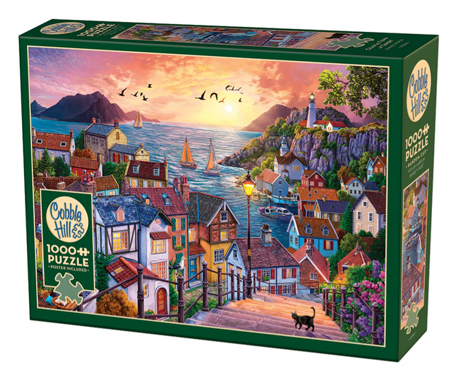 Ville côtière – Casse-tête – 1000 pièces - Univers RcLoisirs