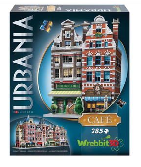 Urbania Resto-Café & Librairie – Puzzle 3D - Univers RcLoisirs