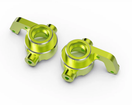XTS-068 / XTS-069 – Moyeux de direction aluminium verts XTS-F10 RC Rally Car (2 pcs) – RLAARLO