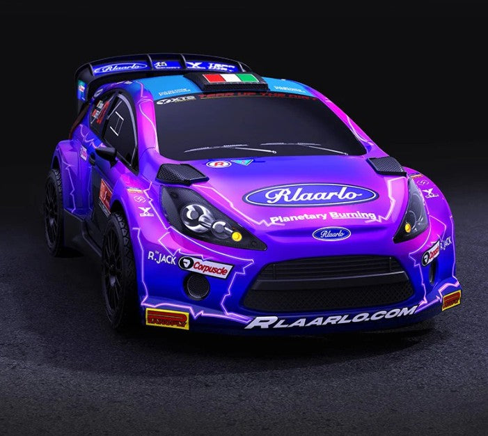 XTS-080 – Purple XTS Rally 1.2 mm PC Car Body for XTS-F10 RC Rally Car - Univers RcLoisirs