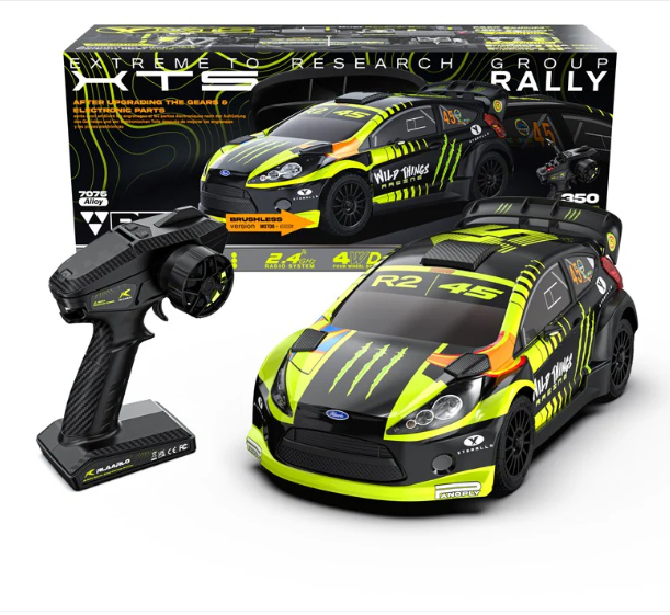RLAARLO - Rallye - XTS-F10L – 1/10 – Fibre de carbone – 4WD – Brushless – RTR