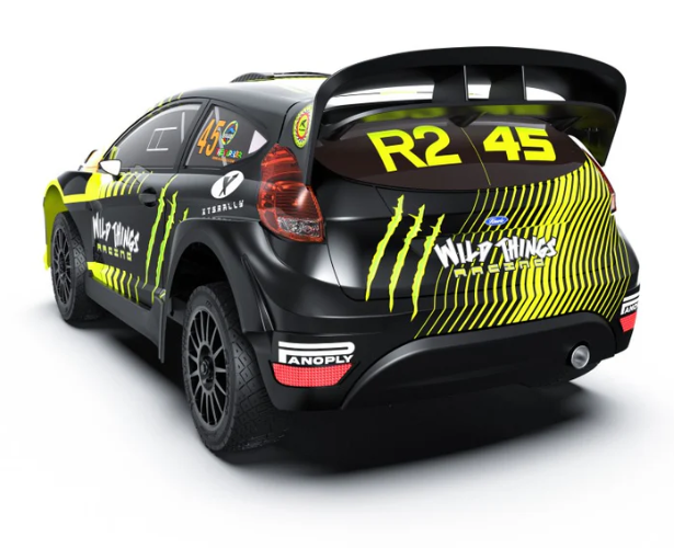 RLAARLO - Rallye - XTS-F10L – 1/10 – Fibre de carbone – 4WD – Brushless – RTR