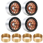 YQW-01BO-1944 – 1.9″ Aluminum Alloy Beadlock Wheel Rims (lot de 4) - Univers RcLoisirs