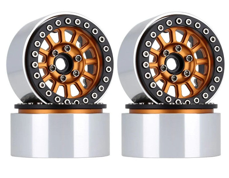 YQW-37GD – Jantes beadlock 12 trous 1.9″ (4 pièces) – Univers RcLoisirs