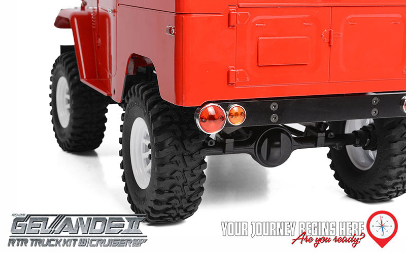 RC4WD Gelande II Z-RTR0047 – Cruiser Body – 1/10 Scale 4X4 Truck RTR