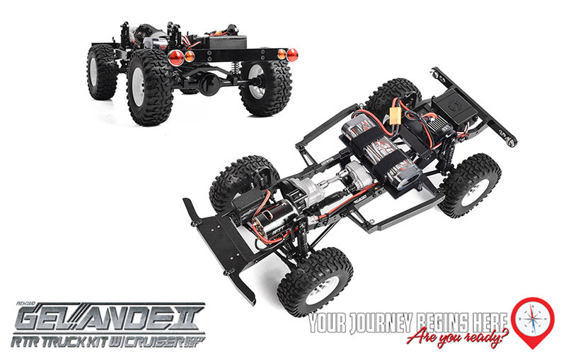 RC4WD Gelande II Z-RTR0047 – Cruiser Body – 1/10 Scale 4X4 Truck RTR