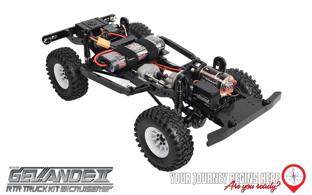 RC4WD Gelande II Z-RTR0047 – Cruiser Body – 1/10 Scale 4X4 Truck RTR
