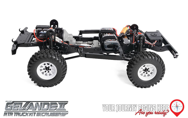 RC4WD Gelande II Z-RTR0047 – Cruiser Body – 1/10 Scale 4X4 Truck RTR