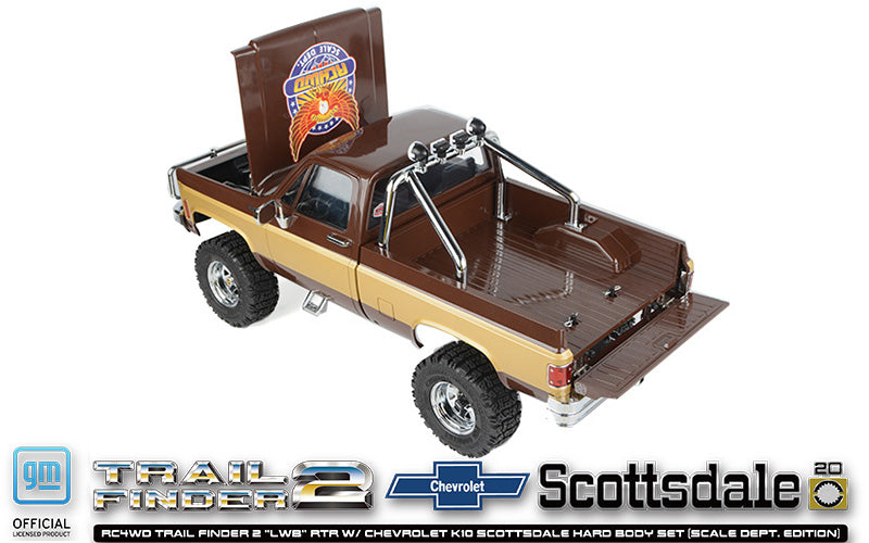 Z-RTR0071 – Trail Finder 2 LWB – Chevrolet K10 Scottsdale – Truck Scale 1/10 – 4WD – RTR – RC4WD - Univers RcLoisirs