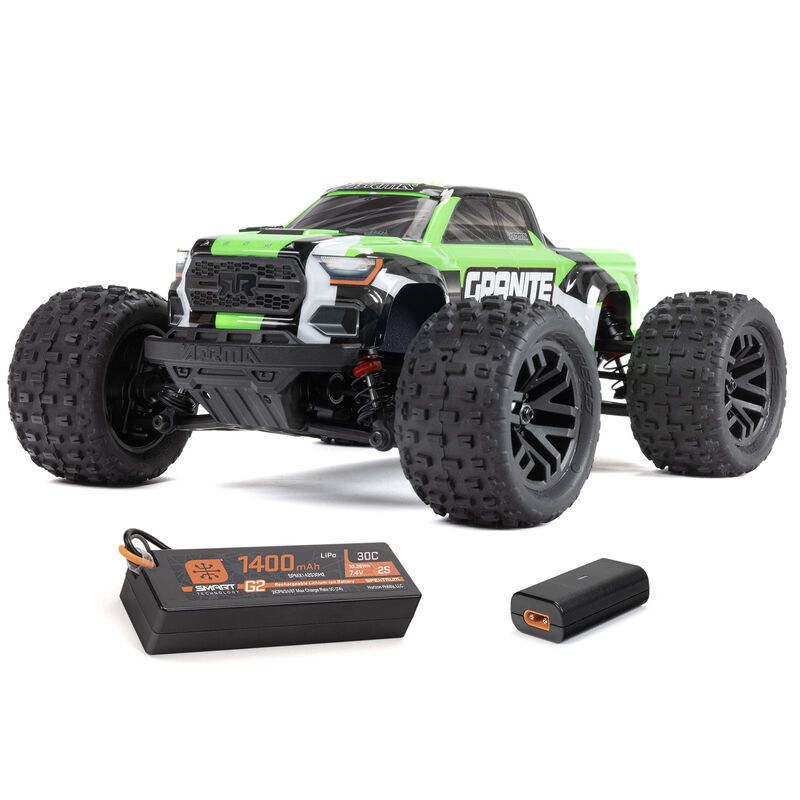 Arrma 1/18 GRANITE GROM 4x4 Monster Truck RTR - Green - Univers RcLoisirs