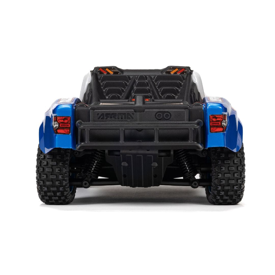 ARA2304ST2 – Mojave Grom 223S BLX – ARRMA – Blanc – vue arrière – Univers RcLoisirs
