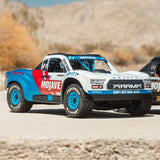 ARA2304ST2 – Mojave Grom 223S BLX – ARRMA – Blanc – détail carrosserie – Univers RcLoisirs