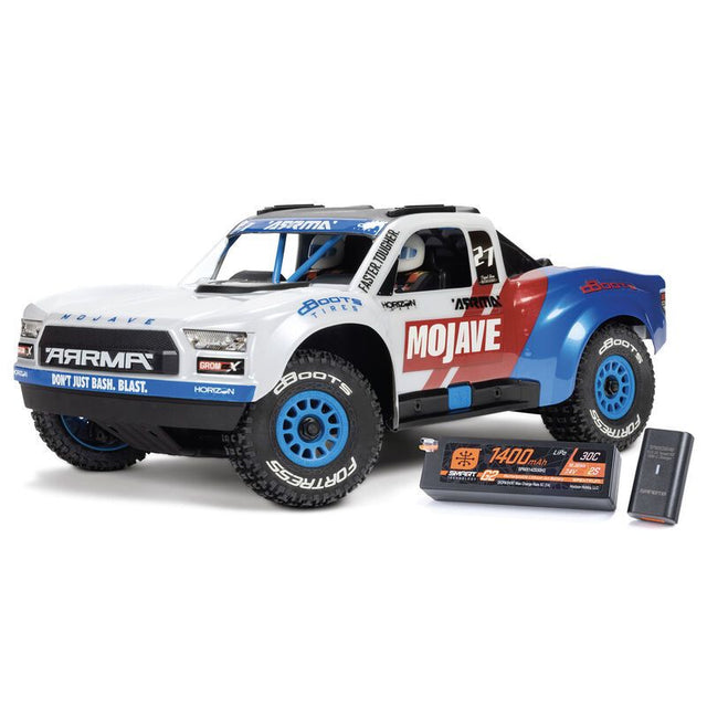 ARA2304ST2 – Mojave Grom 223S BLX – ARRMA – Blanc – Univers RcLoisirs